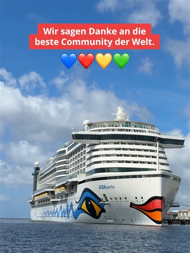 Was ein Jahr 2025! 🛳️🌊 Danke für tolle Reisen, eine unglaubliche Community und ganz viele unvergessliche #aidamomente 🛳️❤️ Wann seid ihr 2026 an Bord? Schreibt es uns in die Kommentare! 💪 #alleanbord #aidacruises #aida #aidamomente #fyp #traveltok