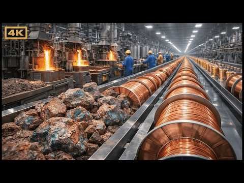 Inside the Mega Factory: The Satisfying Process of Making Copper Wire