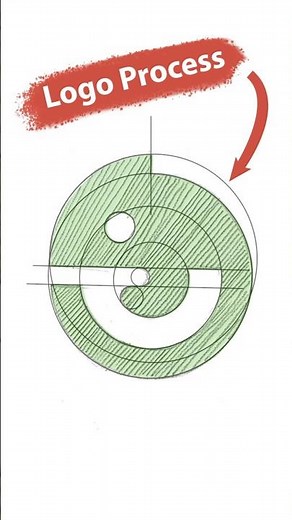 🔥😱Creating a great logo from a simple sketch🔥#logodesign #illustrator #logo #graphicdesign #sketch