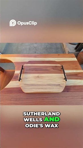 DIY Serving Tray Upcycled Wood Project!