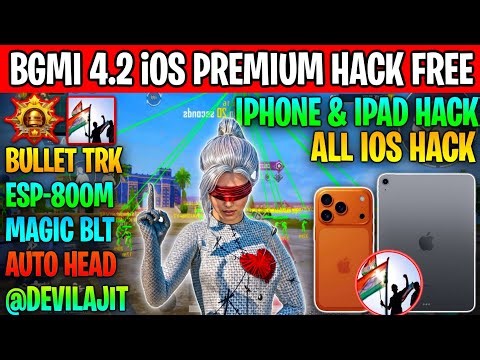 BGMI 4.2 iOS Hack Latest 2026 | Safe For Main IF |DIRECT INSTALL SKIN HACK BGMI WINIOS iOS 4.2 ZERO