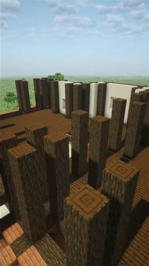 【マイクラ】洋風の家作ってみた #shorts #マイクラ #ショート #minecraft #マインクラフト #マイクラ建築