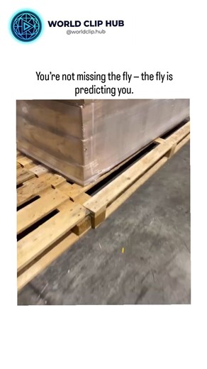 WORLD CLIP HUB | Houseflies may look annoying, but they’re built like tiny aerial athletes. A common housefly can fly at speeds of around 7 to 8 kilometers... | Instagram