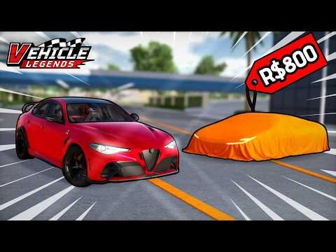 NEW Alfa Romeo Giulia GTAm And Robux Hypercar Update In Roblox 🏎️Vehicle Legends!