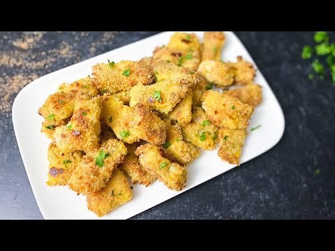 Oven Fried Catfish Nuggets Recipe