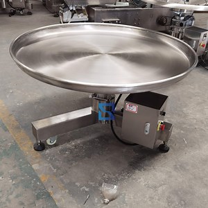 [Hot Item] Food Finished Products Discharging Conveyor with Rotating Table