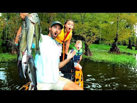 Why kids catfishing in swamp produces huge fish