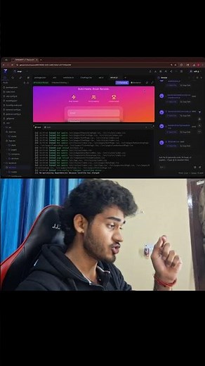 India's most advanced vibe coding plateform Genzai #webdevelopment #frontend #javascript #coding