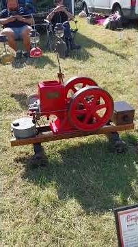 stationary engine at haddenham steam rally part 1