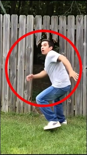 What he discovered inside that hole left him in complete panic.