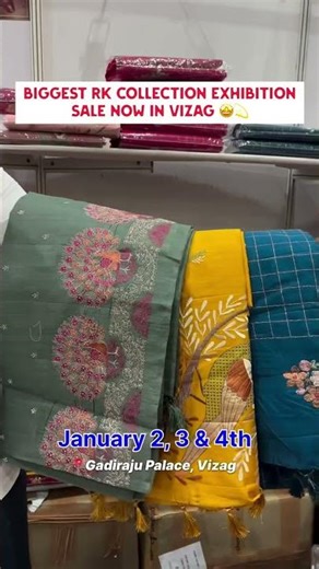 Hyderabad’s famous RK collections in VIZAG I Wholesale Shop I‪@Rkcollectionssarees‬