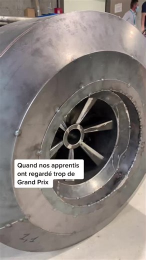 Formule 1 de nos apprentis chaudronniers