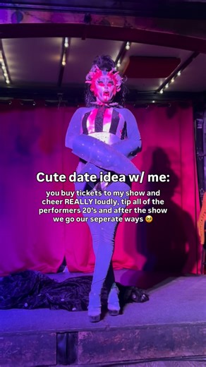 EMMONIA 🦇 on Instagram: "who’s tryna date me? 😌 #drag #dragqueen"