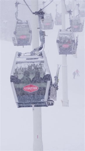 8 Inches of Fresh Snow at Stratton Mountain!