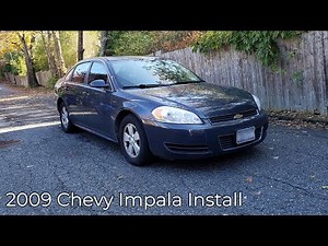 2009 Chevy Impala Stereo Install - Radio Upgrade