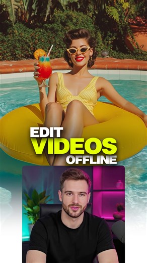 MarketerHub | AI Marketing Community | Comment “Edit” for the link! Edit full videos offline — no internet, no subscriptions. This AI editor cleans footage, boosts audio,... | Instagram