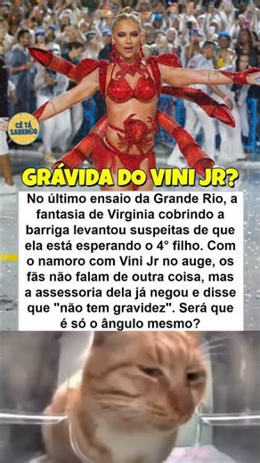 Virginia Grávida? 😱 Equipe se Pronunciou! #virginia #vinijr #noticias