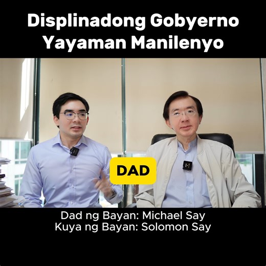 15K views · 67 reactions | Platform for Manila 2025 | Michael Say and Solomon Say | Dad ng Bayan Michael Say | Facebook