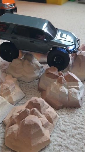 Axial SCX24 4Runner Crawling on Course#axial#scx24#4runner#rccrawler#rcdriver#trd