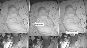 Paranormal Activity Caught on Camera! Couple Claims To Spot GHOST Creeping Into Their Baby's Cot | 👍 LatestLY