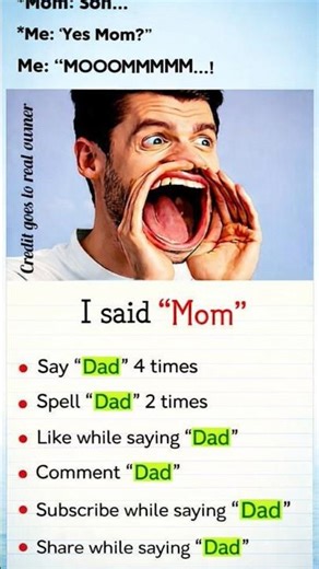 I said MOM 😱😭 #writing​ #funny​#relatablememes​ #english​ #enjoy​#fun​ #shorts​