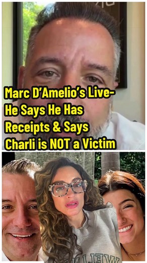 I just listened to the longer version of Marc D’Amelio’s Live… yea there’s something off here imo. #charlidamelio #marcdamelio #dameliofamily #drama #greenscreen