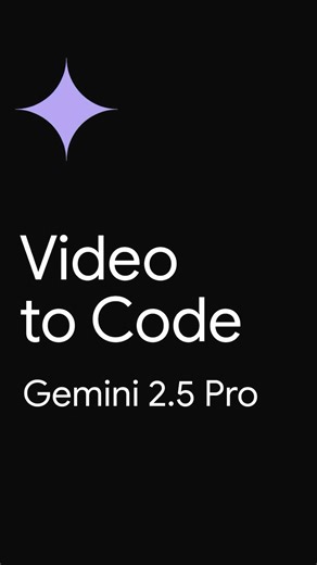 Google for Developers on Instagram: "See how to generate interactive educational apps from video content using the Video to Learning App, built with Gemini 2.5 Pro in AI Studio 🪄📹 Start building with Starter Apps at our link in bio 🔗"