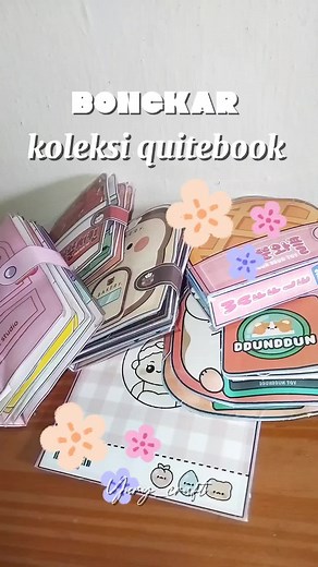Koleksi Quite Book Unboxing dan DIY