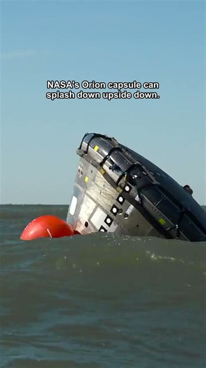 NASA Put Giant Airbags on Orion to Flip It Upright