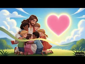Jesus Loves Me | Kids Bible Song | Christian Cartoon Worship for Children