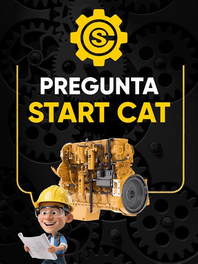 Pregunta START CAT #startcat #ingenieriamecanica #maquinariapesada #motorcaterpillar #caterpillar #motor #viral #mecanica