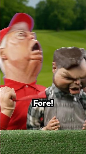 Trump gets it in the hole! Brand new ep of Spitting Image: The Rest Is Bulls*!t out now on YouTube!
