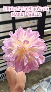 76K views · 2K reactions | TUTORIAL ON HOW TO MAKE DAHLIA  By the way 42 petals po yan, Sundan nyo lang po yung sa vid kung pano ko ginawa naka fast forward po kase yan  Gawa po ako another vid ng di sya naka fast forward  #everyonehighlightsfollowerseveryonehighlightsfollowerseveryone #funnycrafties #everyoneシ゚viralシviralシfypシ゚viralシalシ #alyscrafties #everyonefollowers #satinribboncrafts #effortislove #satinribbon | Aly's Crafties | Facebook