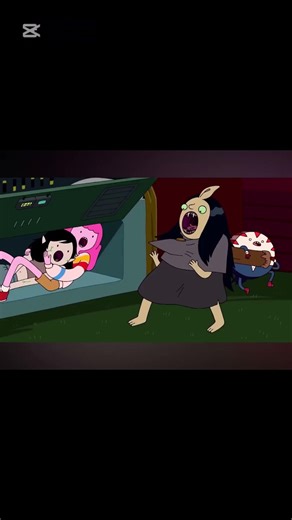 Peppermint Butler saved Marceline #adventuretime #entertaining #matadora #edit #fire #idontknow