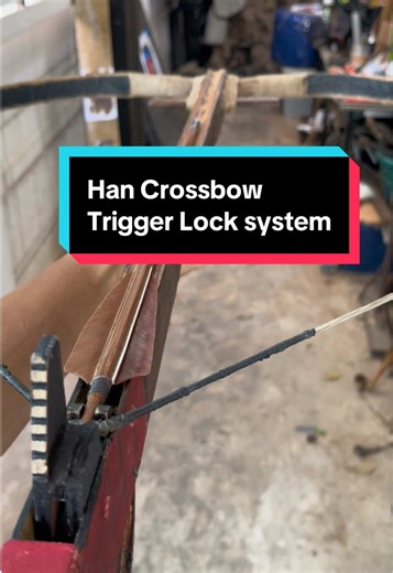 Han Crossbow Trigger lock ระบบหน้าไม้จีนโบราณ #crossbow #หน้าไม้