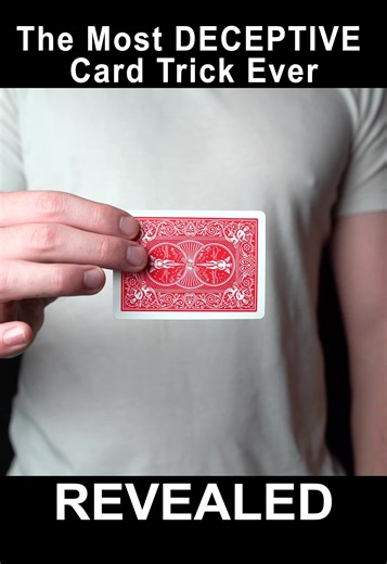 Simple Card Vanishing Trick Revealed