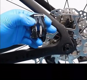 Professional Bicycle Disc Brake Piston Spreader Tool - Hydraulic Brake Caliper Reset Tool for Mountain & Road Bikes, Non-Metallic Design with Positioning Track