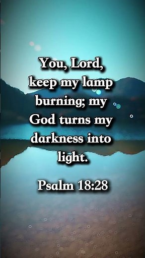 Psalm 18:28 | Verse of the Day | Daystar TV Reflections