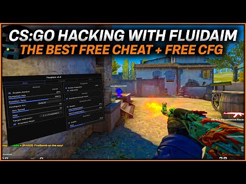 CS:GO HACKING WITH FLUIDAIM | THE BEST FREE CHEAT | DLL & CFG