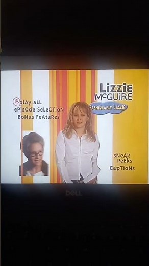 Lizzie McGuire: Fashionably Lizzie 2003 DVD Menu (42 seconds) (December 9, 2003)