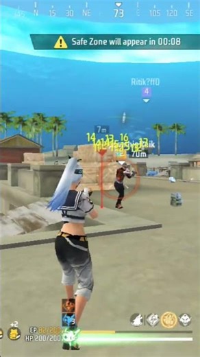 💥 OP Gun Power 🔥 #shorts #ffshorts #gaming