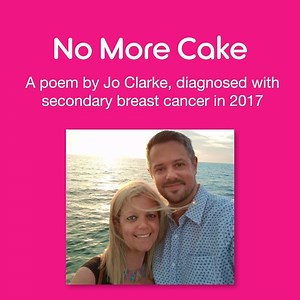 236K views · 4.1K reactions | Almost five years after Jo finished treatment for primary breast cancer, she found out she had a secondary diagnosis. Her beautiful poem explores how she felt, and how she has come to terms with an incurable disease. | Breast Cancer Now | Facebook