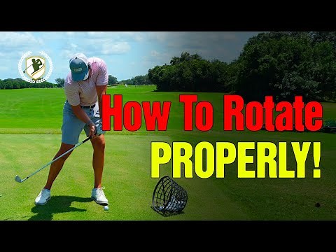 How To Rotate PROPERLY in the Golf Swing