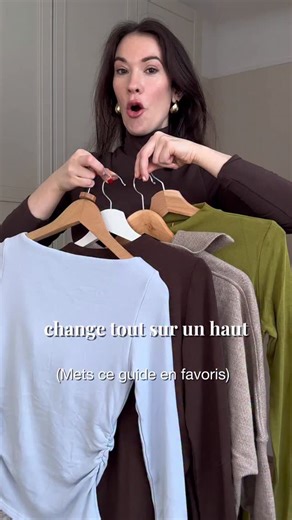 Tanush Grice on Instagram: "On sous-estime souvent l’importance du col. Et pourtant, c’est lui qui change l’allure d’un haut 🤍 Col V, col haut, col bateau, col marin : chaque forme apporte un effet différent sur la silhouette et sur le style. 📌 Sauvegarde ce guide pour tes prochains achats 💬 Dis-moi en commentaire : quel col tu portes le plus ? Les hauts que je porte viennent de @ogl_move Je vous ai mis les liens directs en story pour celles qui veulent regarder de plus près ✨ (collaboration