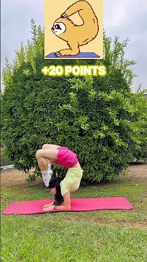 🦥 Yoga Challenge: Can You Beat the Sloth Level? 😅🧘‍♀️