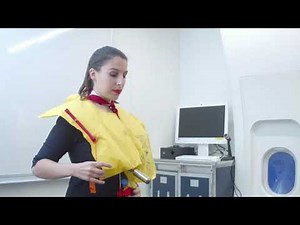 Cabin Crew Training - Life Jacket