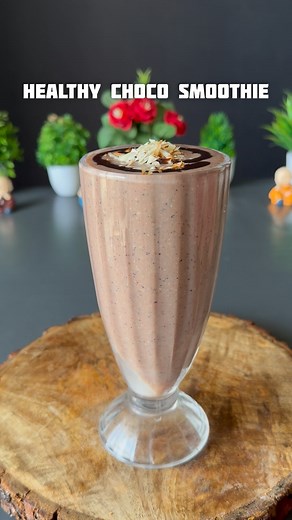 451K views · 8K reactions | Healthy Choco Smoothie Recipe ⬇️...