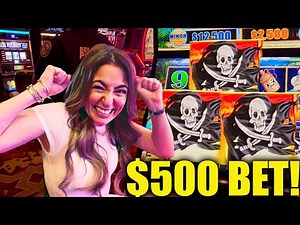 Huge $500 Spin Lands MASSIVE Jackpot As The Police Escort Me Through The Casino!