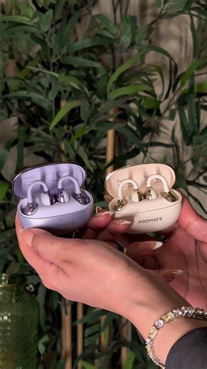 AirClip-Pro: AudioFit™ Open Ear True Wireless Stereo Earbuds with IntelliTouch #promate #بروميت