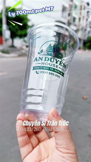 Ly nhựa pet 500ml, 700ml MT- Chuyên Sỉ Trần Trúc
